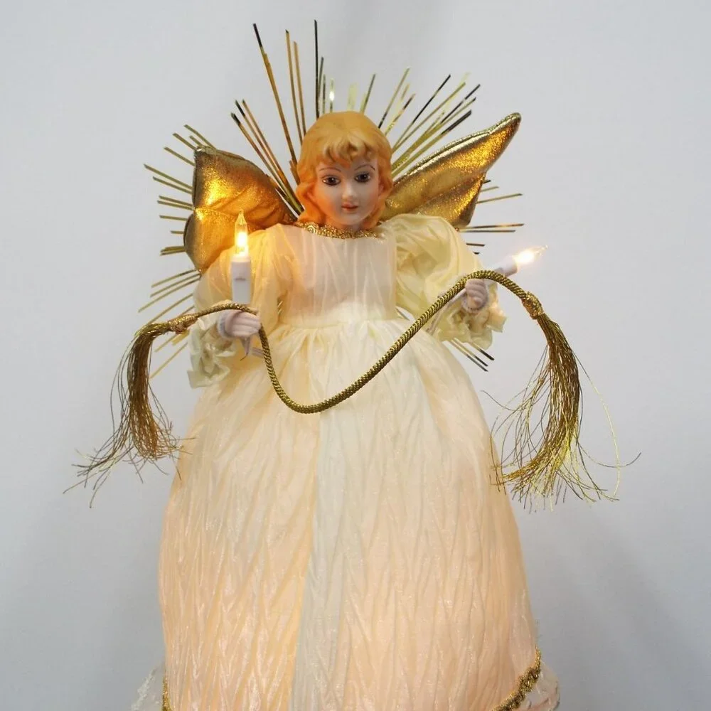 Vintage Illuminated Light Up Angel 12